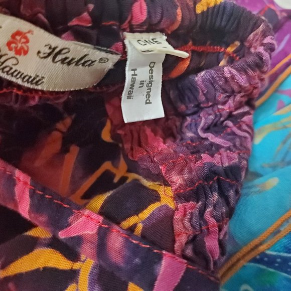 Hula Hula Hawaii Womens Vacation Dress/Bathing Suit Cover OS - Picture 5 of 7